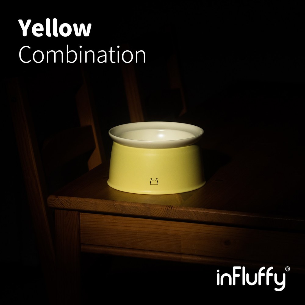 分體組合陶瓷寵物碗